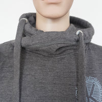 Reinforced Cross Neck Hoodie