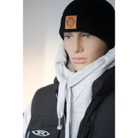 Reinforced Cross Neck Hoodie