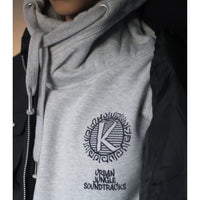 Reinforced Cross Neck Hoodie