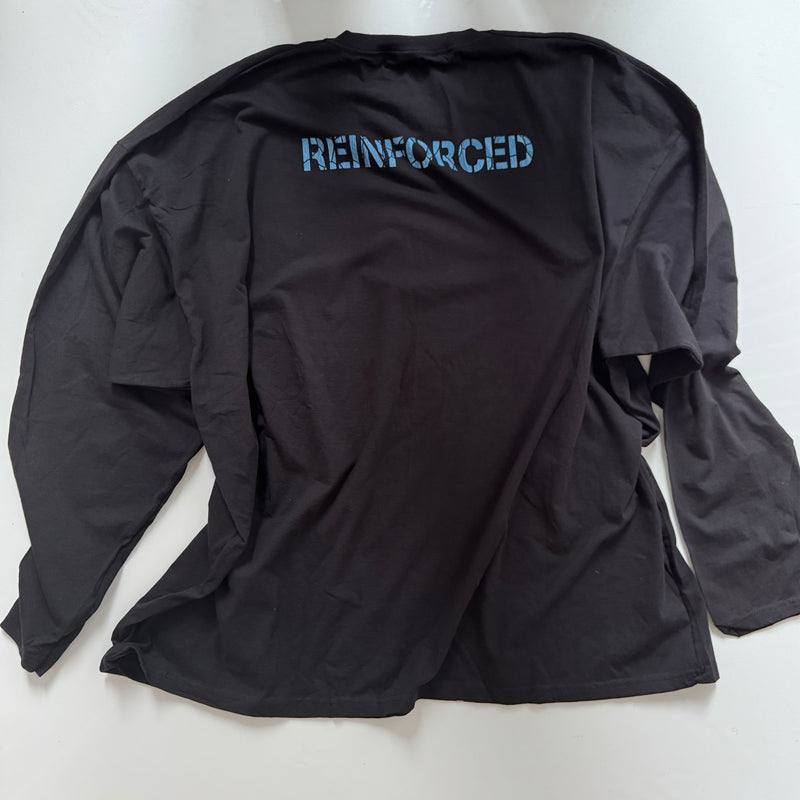 Reinforced SAMPLE-R Fragment Logo Long Sleeve Tee