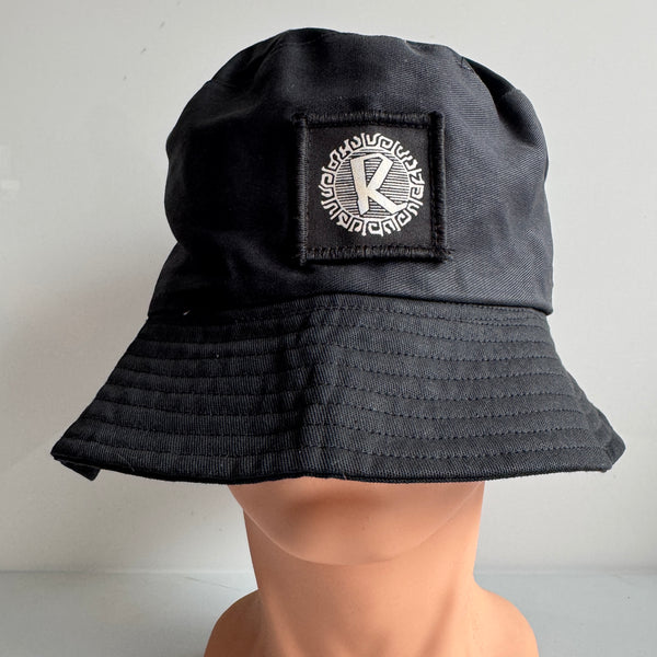 Reinforced SAMPLE-R Bucket Hat Black with Circuit Square Patch