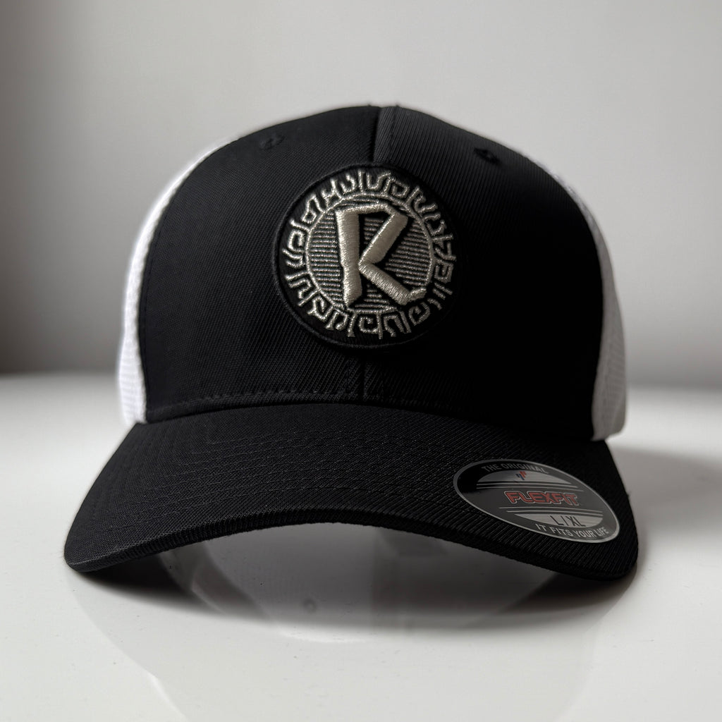Order Rss Cap Reinforced Flexfit Trucker Cap 3D Silver – Reinforced Apparel