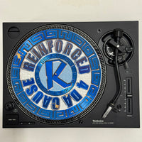 Blue '4 Da Cause' Slipmat (singles) Limited Edition