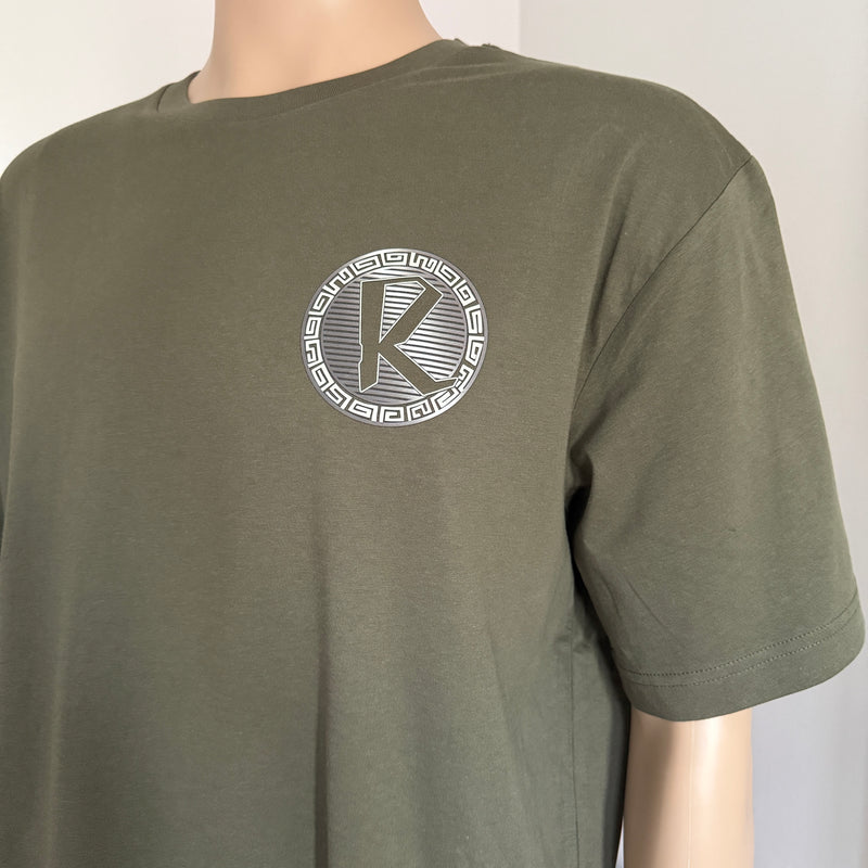 Reinforced Khaki Organic Classic Tee