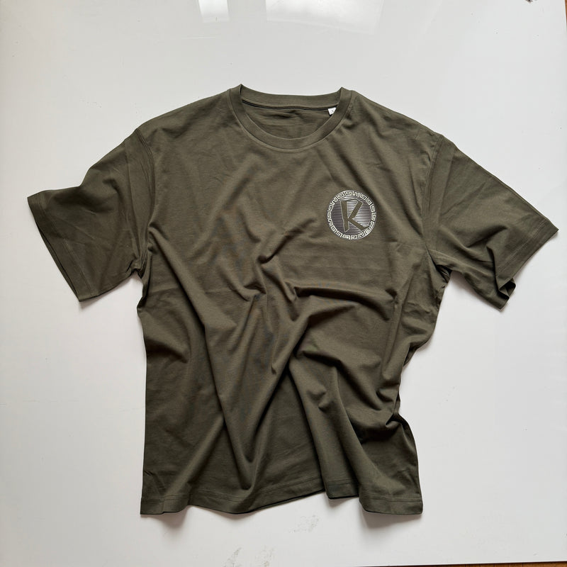 Reinforced Khaki Organic Classic Tee