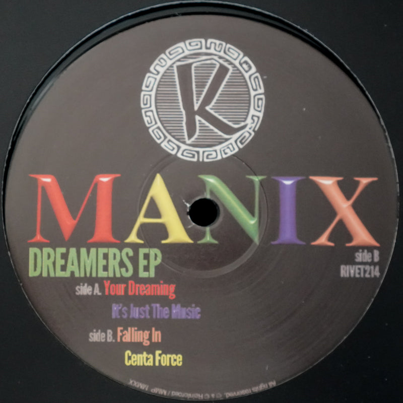 Manix - Dreamers EP / 4 track Vinyl