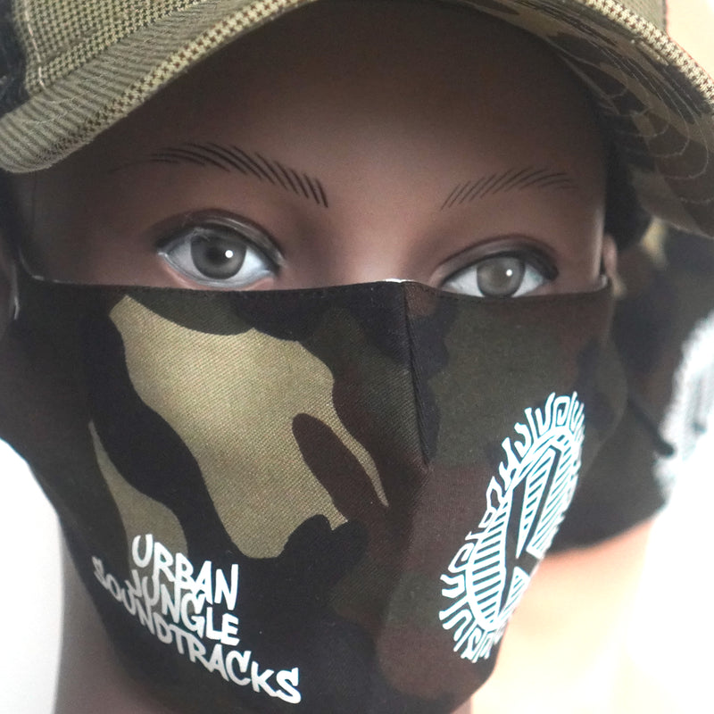 Army Brown Camo Face Mask