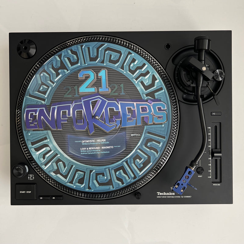 ENFORCERS - 21 & 22 Picture Disc - 2 x 12" + Digital