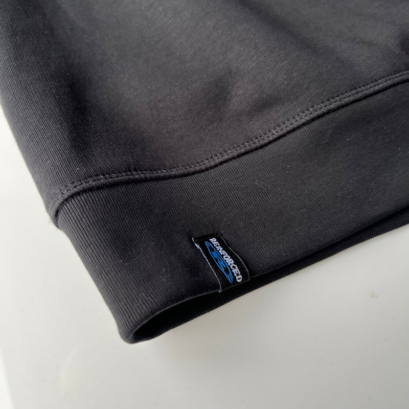 Black Organic Sweatshirt (Glow in Dark Logo)