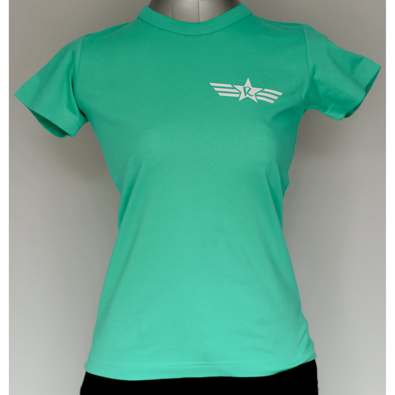 Ladies Army StaR Crew Neck Tee