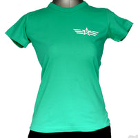 Ladies Army StaR Crew Neck Tee