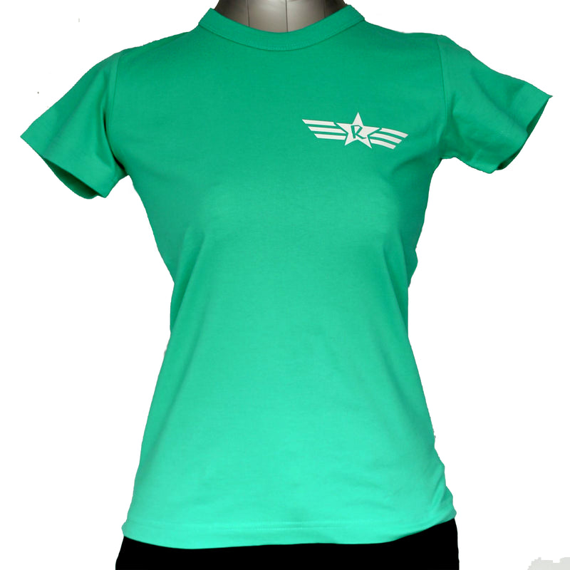 Ladies Army StaR Crew Neck Tee